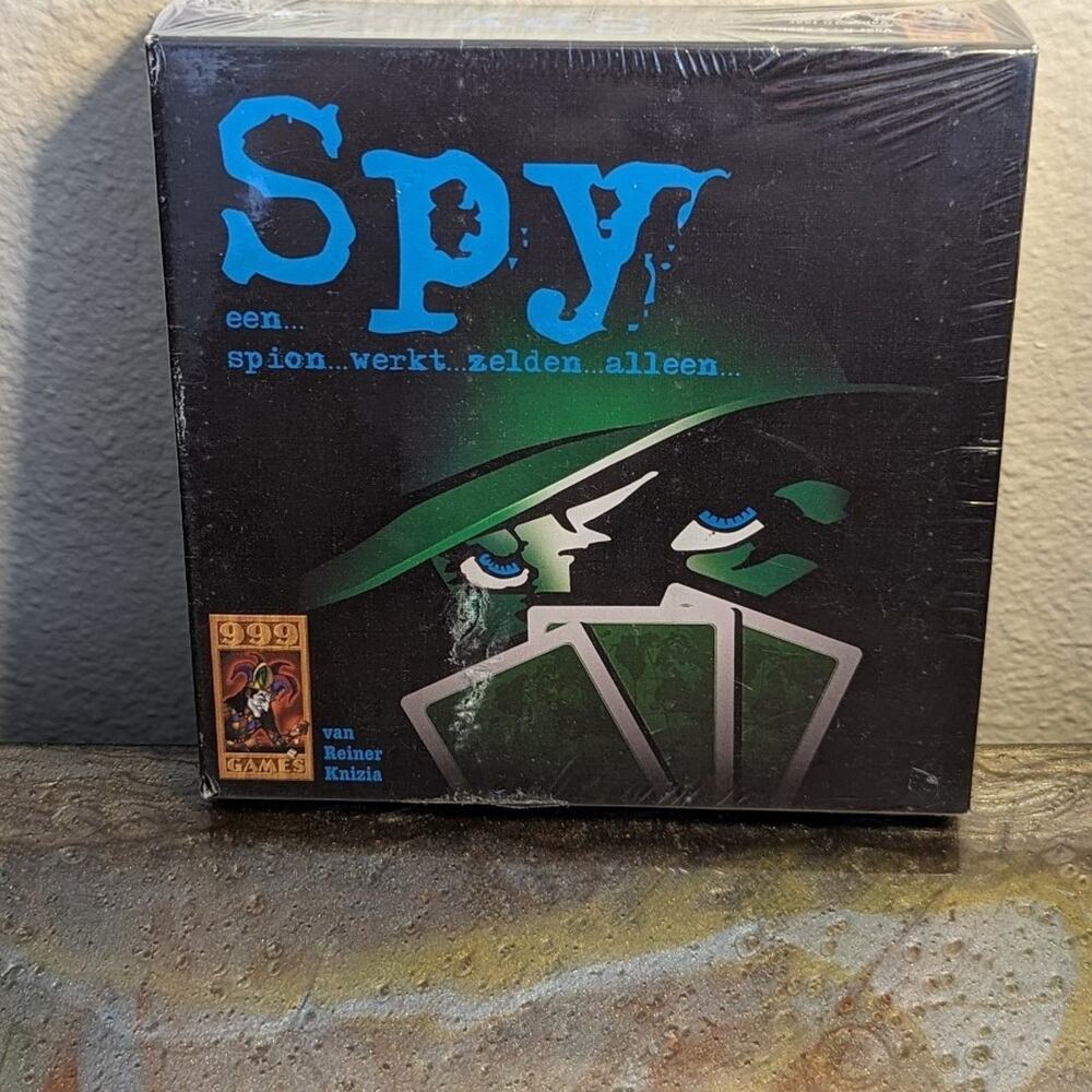 Spy Board Game German Edition Sealed Rare Collectible